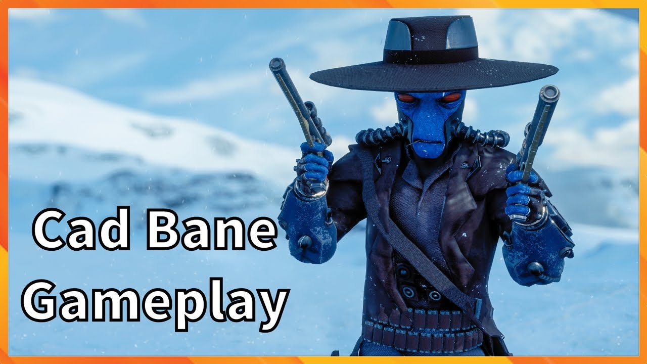 Cad Bane Gameplay Star Wars Battlefront 2