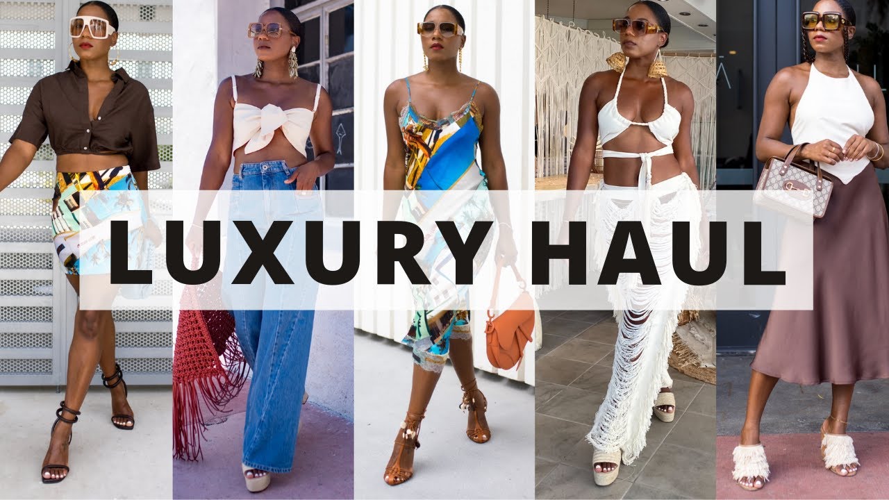 🛍 Shopping is my cardio...MASSIVE LUXURY & DESIGNER SUMMER HAUL 🛍  | MONROE STEELE