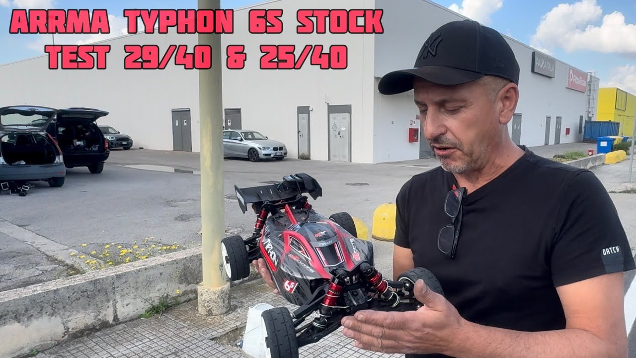Arrma Typhon 6s GPS Speedtest 25/40 & 29/40