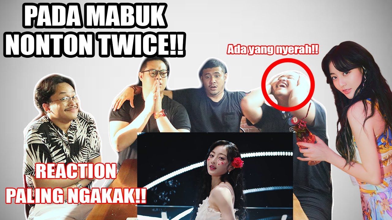 NON KPOP REACT TO TWICE - 'Alcohol Free' ( MABUK SAMA JIHYO!! )