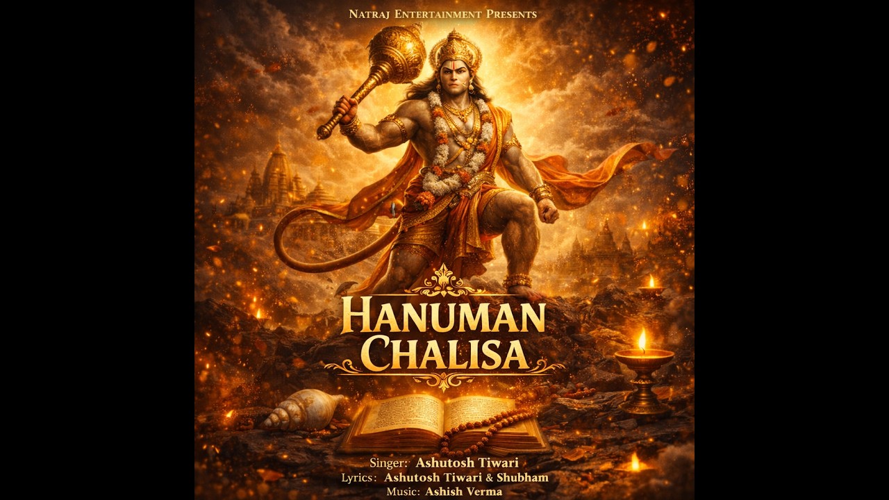 The Powerful Hanuman Chalisa | #Ashutosh Tiwari | devotional Indian spiritual song हनुमान चालीसा