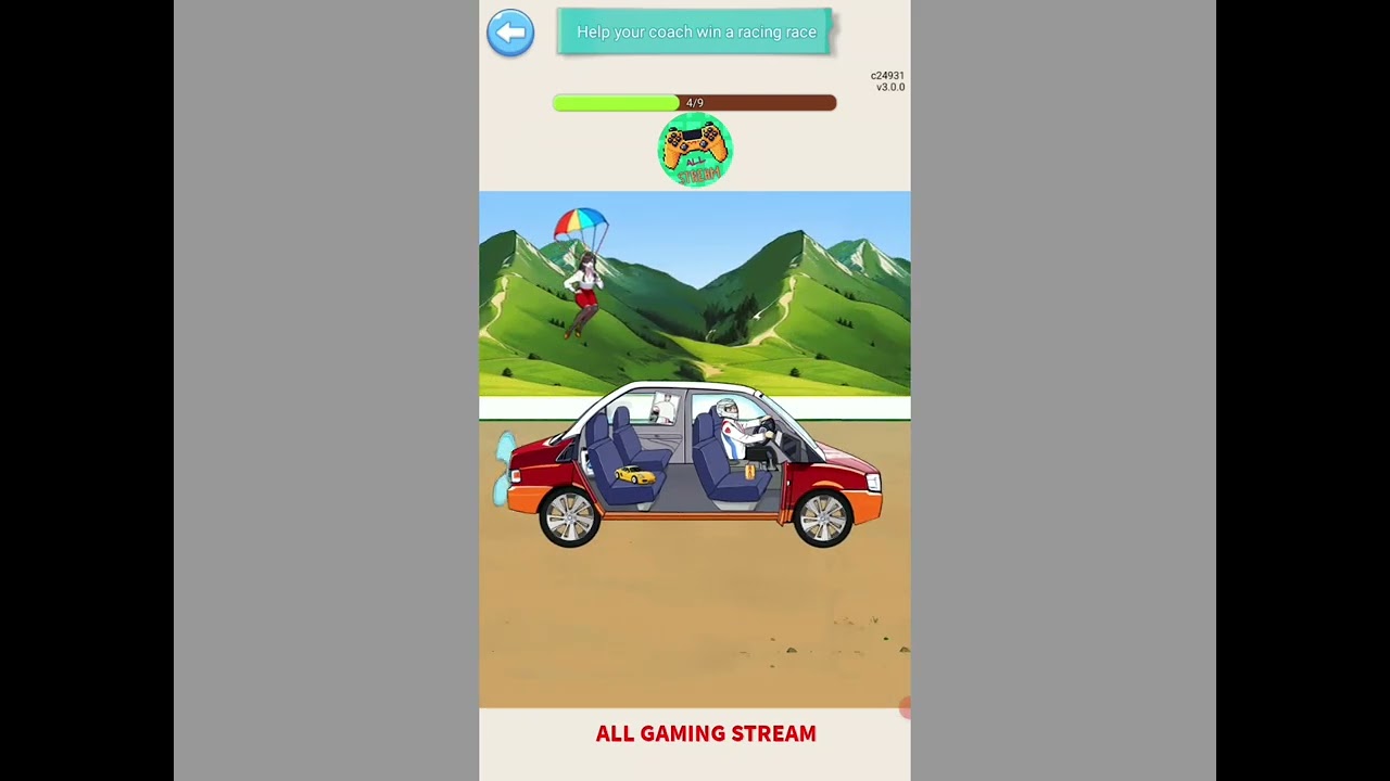 Crazy Brain Puzzle Level 84 | help your coach win a racing race Gameplay 