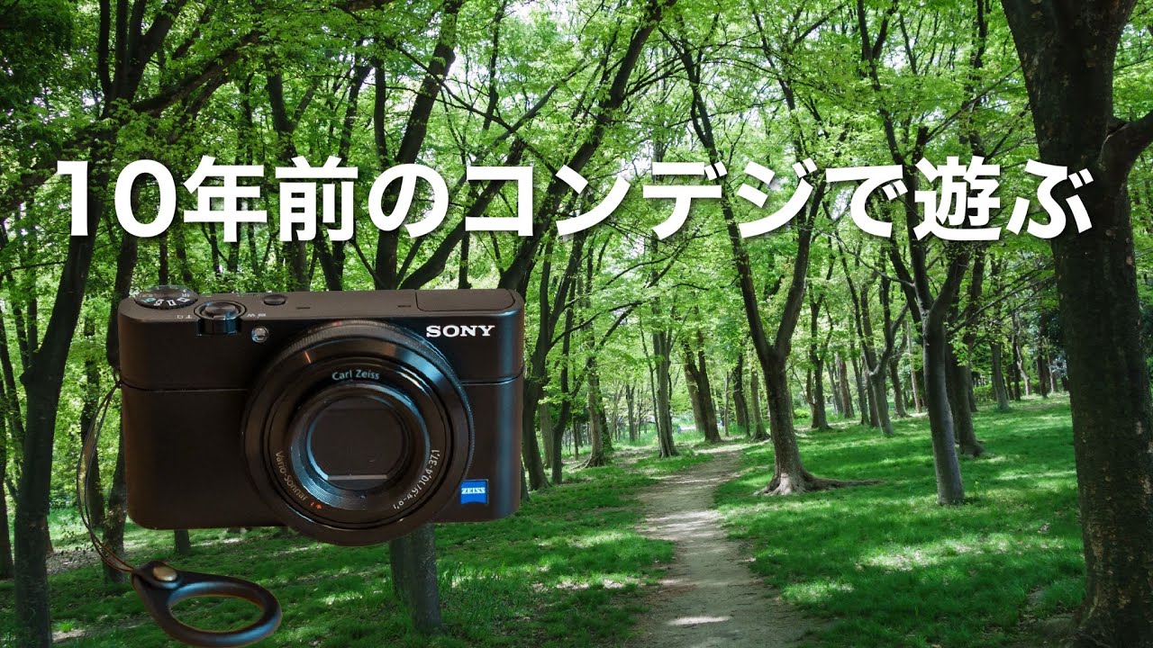 10年前のコンデジ RX100で新緑が気持ちよくなった大阪城公園を散歩【Vlog #3】