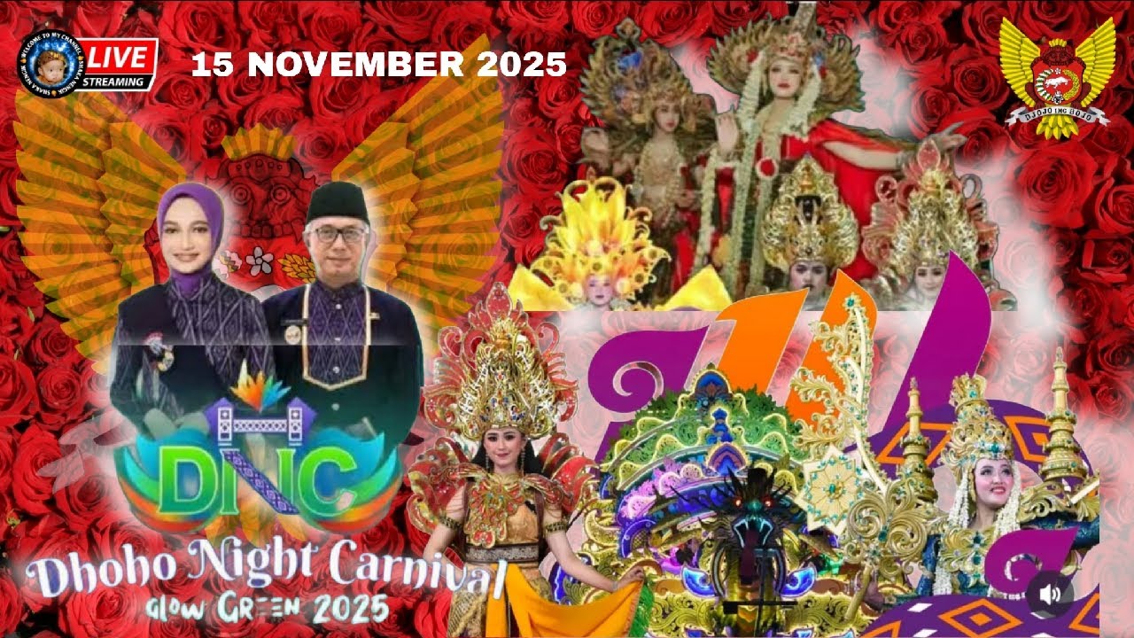 LIVE DOHO NIGHT CARNIVAL GLOW GREEN 2025 KOTA KEDIRI