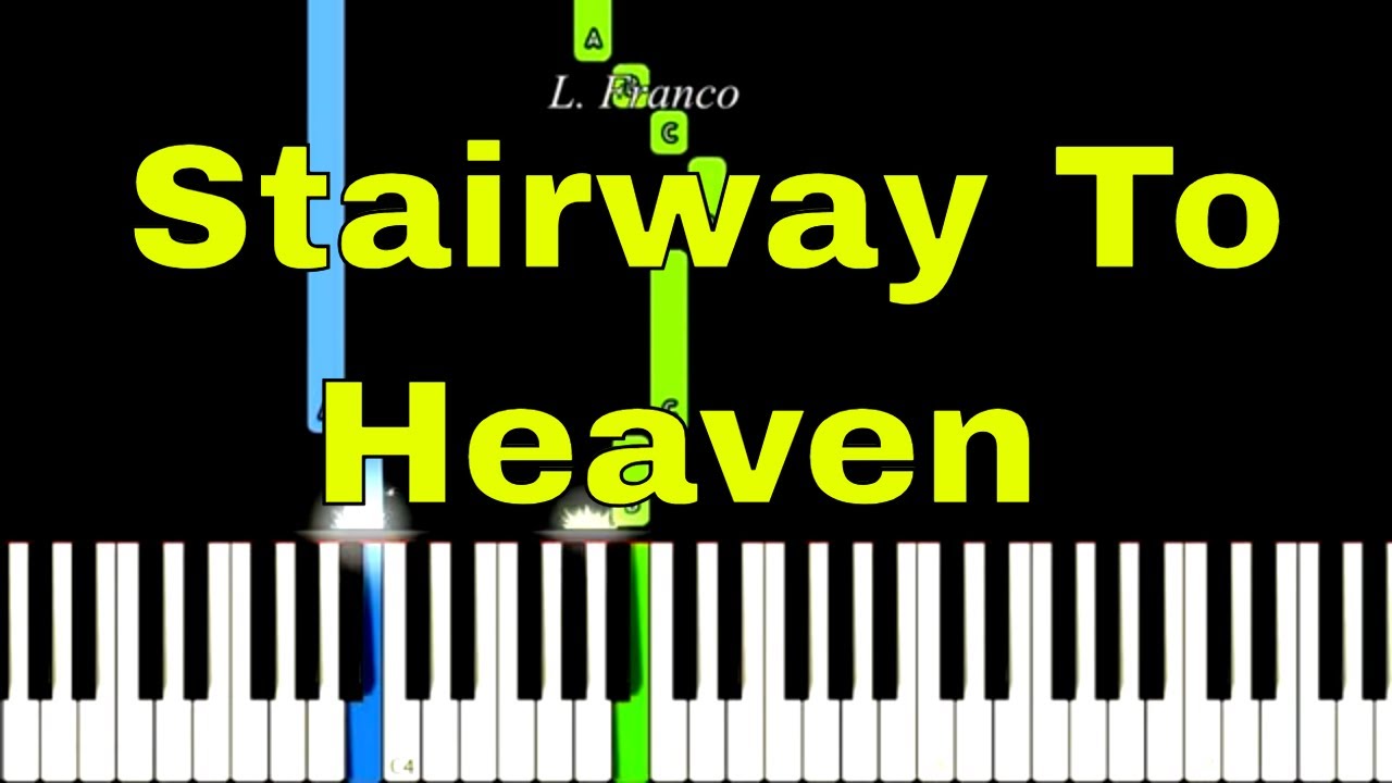 Stairway To Heaven Led Zeppelin EASY Piano Tutorial