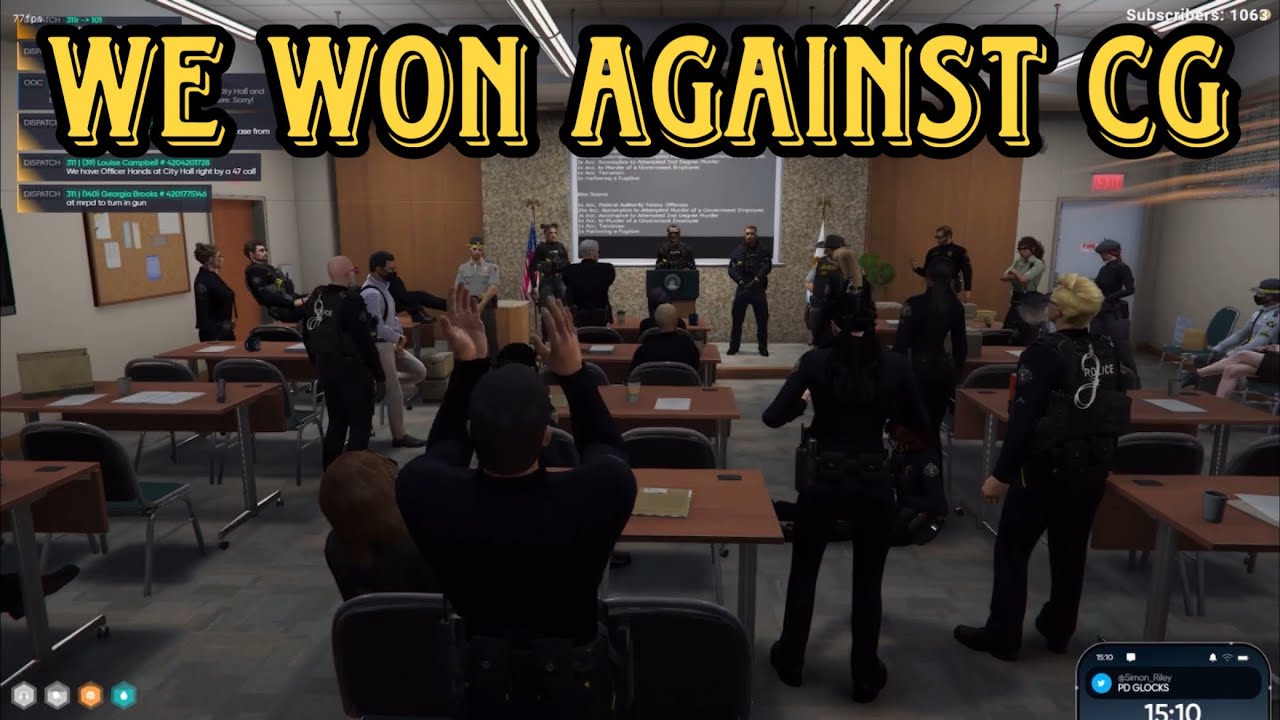 PD Meeting After The Court Case Against CG | Nopixel 4.0