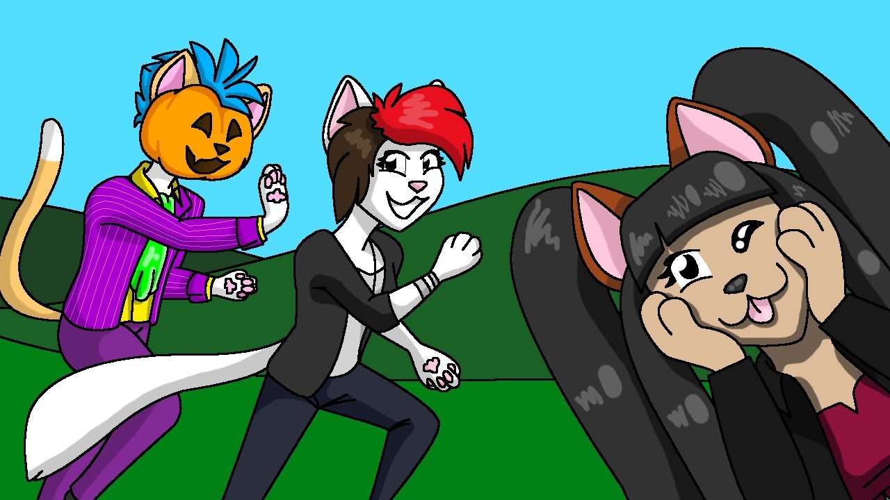 ROBLOX KITTY - PLAYING FALL CHEESE AND INFECTION WITH DARZETH AND ODDFOXX
