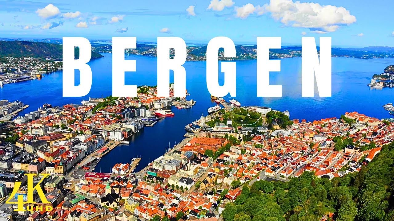 Bergen, Norway 🇳🇴 in 4K ULTRA HD | Drone Footage