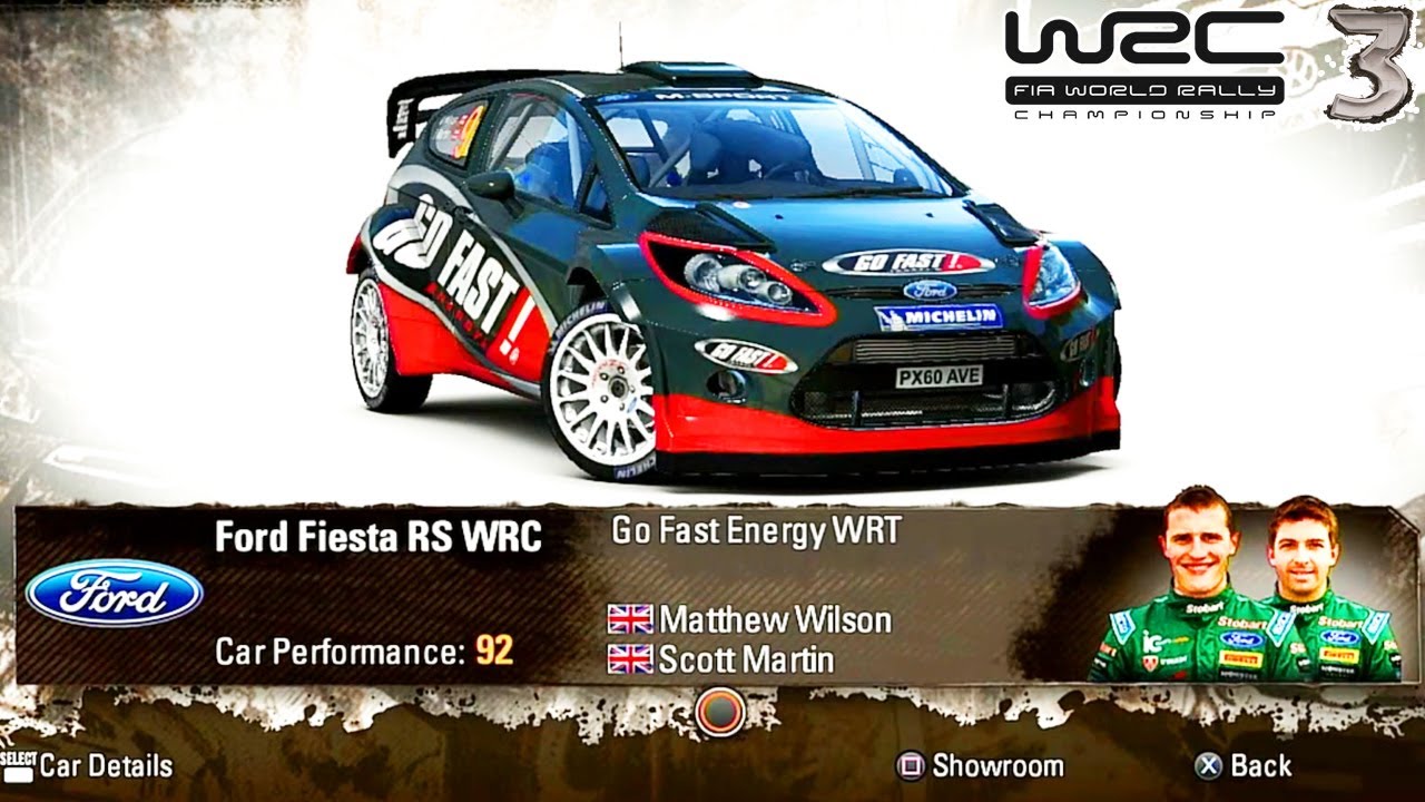 WRC 3 | Ford Fiesta RS WRC | Matthew Wilson | Brother Rally New Zealand 