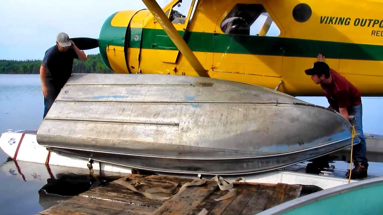 Flying a Boat on the side of a Beaver