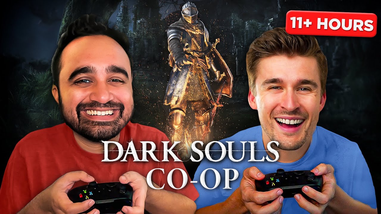 Beating every DARK SOULS game almost killed our friendship