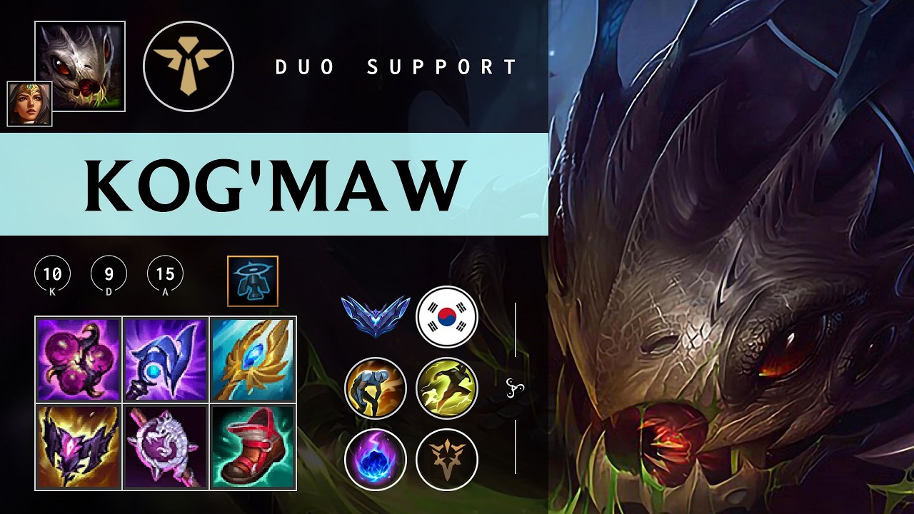 Kog'Maw Support vs Pyke - KR Diamond Patch 26.03