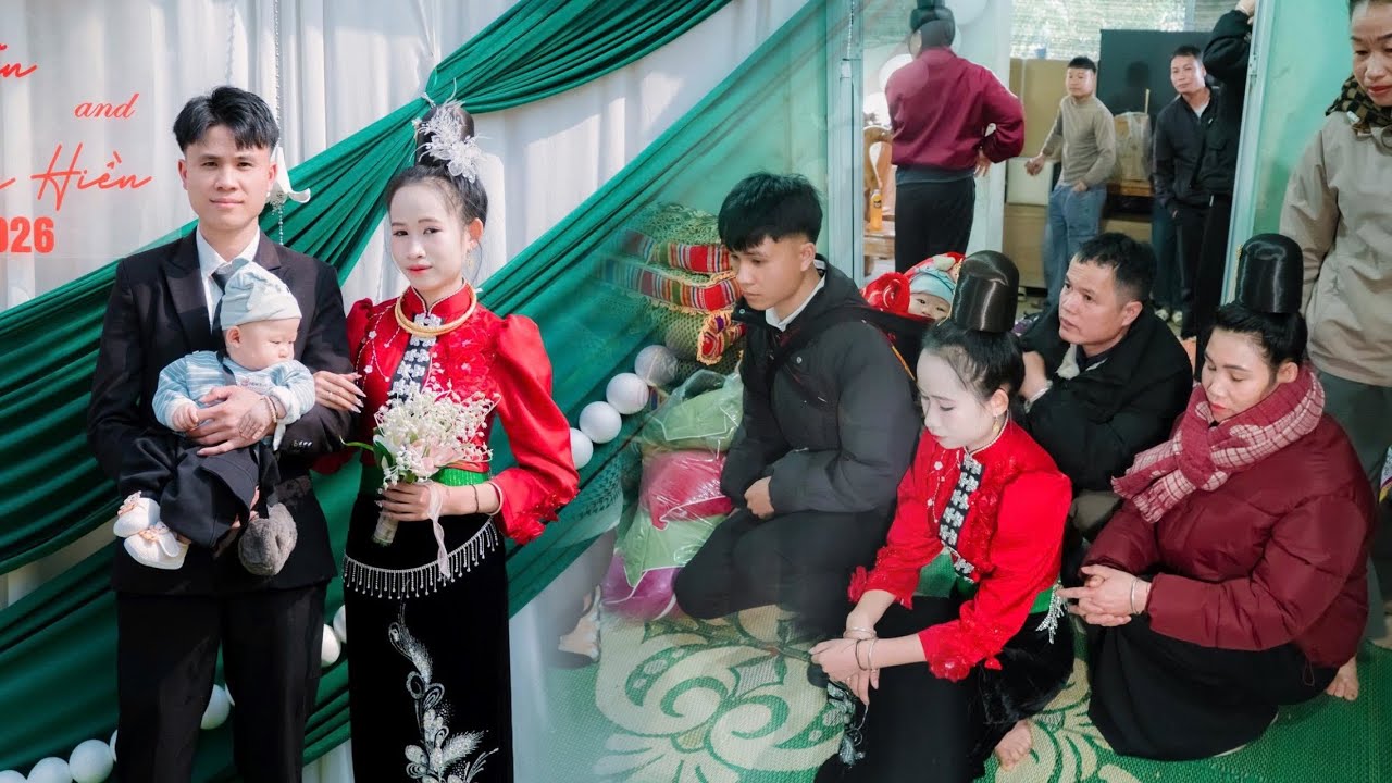 ĐÁM CƯỚI DÂN TỘC THÁI TÂY BẮC “ ANH VẪN & DIỆU HIỀN “ TẠI BẢN BAY XÃ CHIỀNG LA 