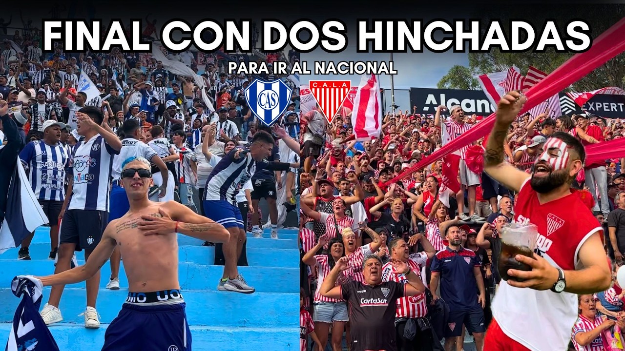 FINAL POR ASCENDER AL NACIONAL: LOS ANDES vs SARMIENTO LB en CORDOBA | LAS 2 TRIBUNAS, FESTEJOS