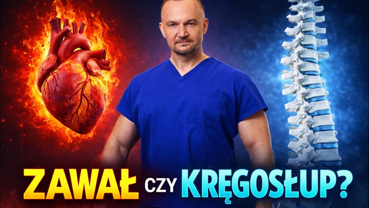 Czy zawał serca może powodować b&oacute;l plec&oacute;w? A kiedy to tylko kręgosłup?