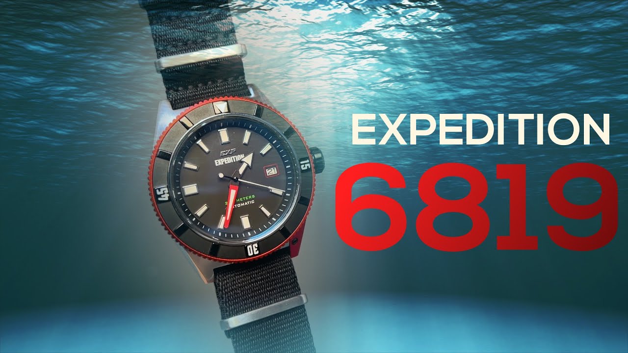 Unboxing Jam Tangan Diver ter-BARU Expedition 6819