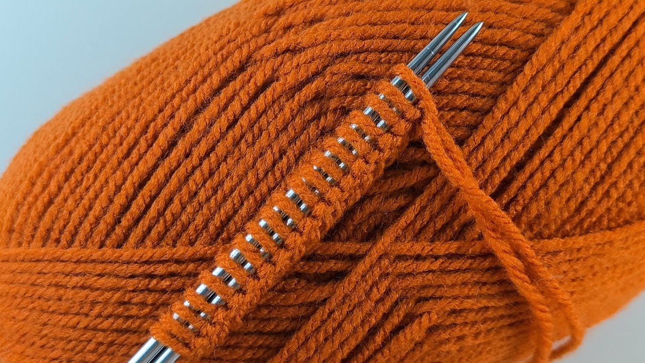 You will never get bored with this knitting pattern. Simple and beautiful! Knitting Stitch