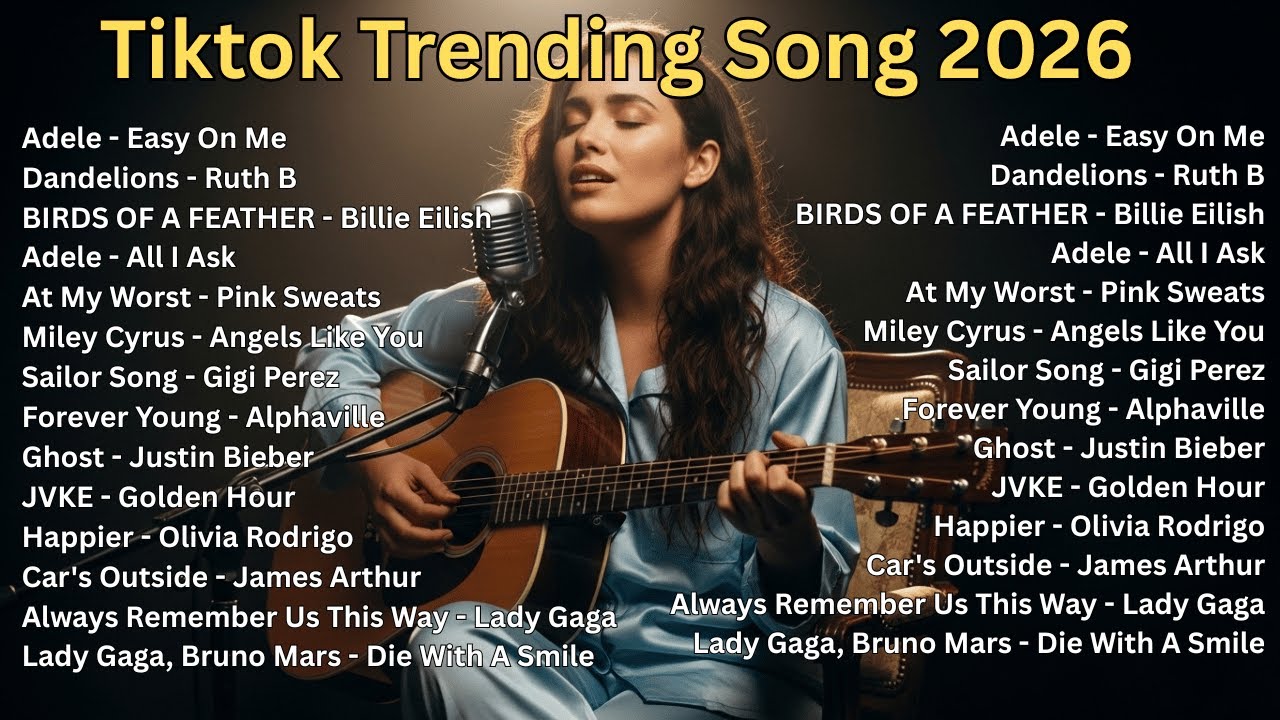 Trending TikTok Song 2026 | English Love Song | Best Acoustic Cover 2026 ~ Dandelions, All i Ask 🎶🎧🎵