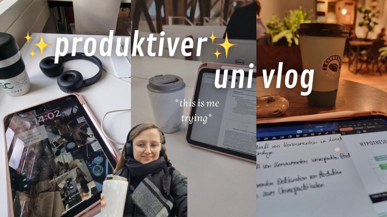 THIS IS ME TRYING (hard) - produktiver Univlog // zu viele To-Dos, zu wenig Zeit || akacelly