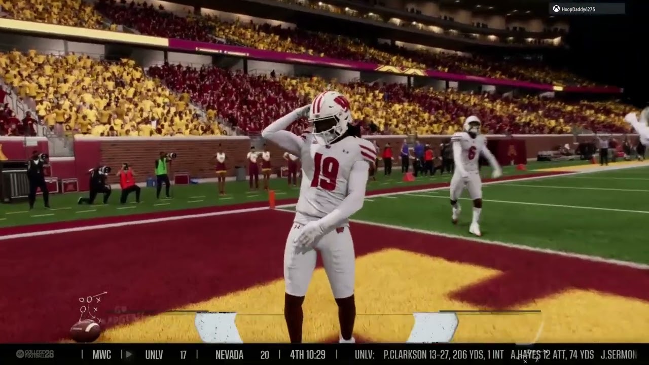 CFB26 Online Dynasty Season C, Week 13: #3 Wisconsin (Badger8th) @ #1 Minnesota (HoopDaddy)