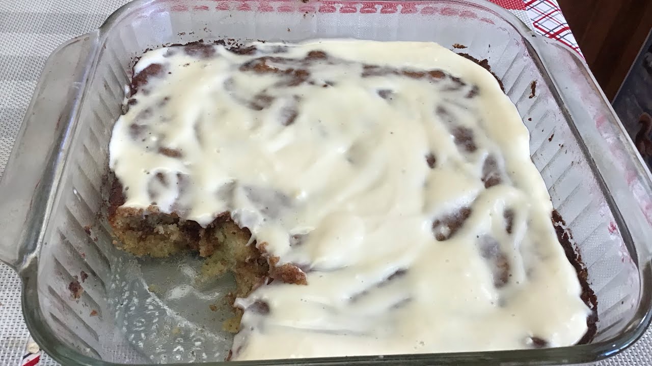 Cinnabon Cake (sugar and gluten free)