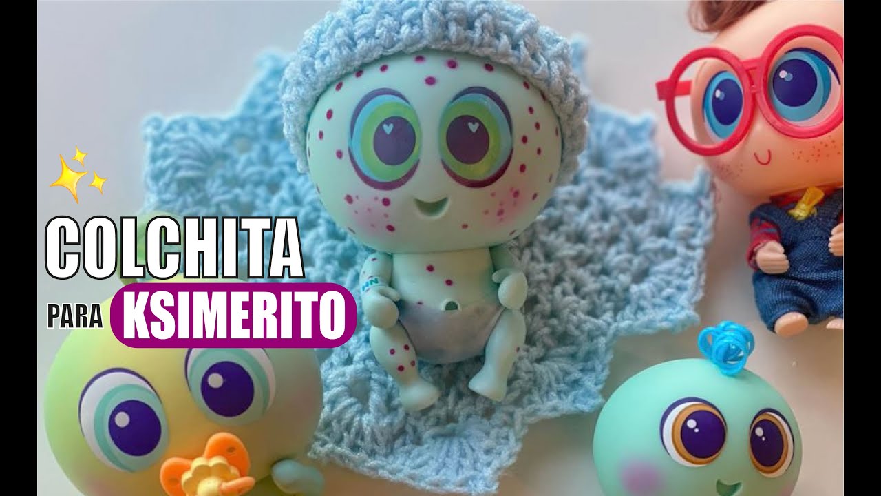 🌟 ¡NUEVO! MANTITA TEJIDA para KSIMERITOS Y MIKROMERITOS en HISTORIAS DE JUGUETES de Laura Cepeda 🌟