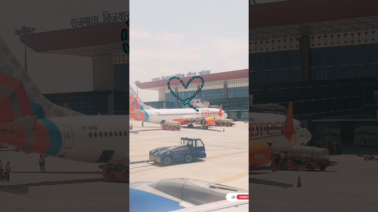 Gwalior Airport New Look ✈️!! #shorts #shortsfeed #trending #viral #travel #ytshorts
