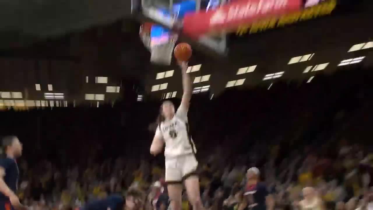 Ava Heiden scores 28 as No. 9 Iowa rallies past Illinois, 82-78