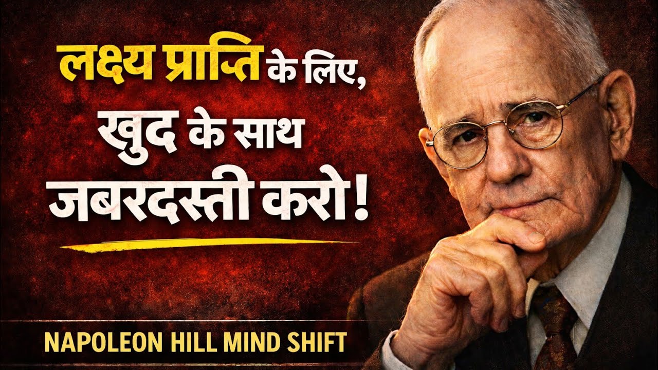 Force Yourself To Work And Achieve Your Dreams || खुद पर control करो || Nepoleon hill's Philosophy 