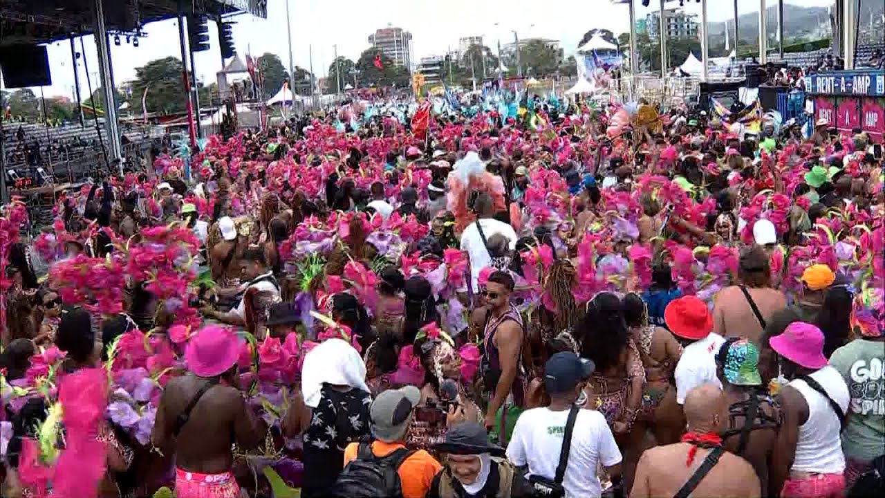 Colour And Vibrancy Take Over Queen’s Park Savannah On Carnival Tuesday