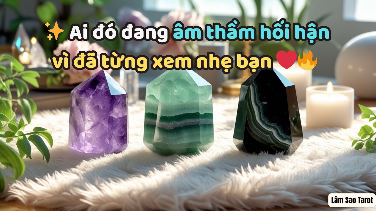Ai đó đang âm thầm hối hận vì đã từng xem nhẹ bạn  | Chọn 1 Tụ Bài | Tarot  😶‍🌫️✨ #tarot Lâm Sao