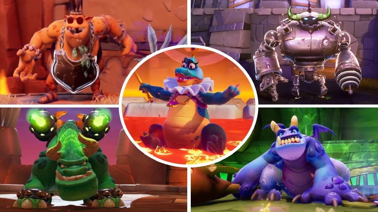 Spyro Reignited Trilogy - All Bosses