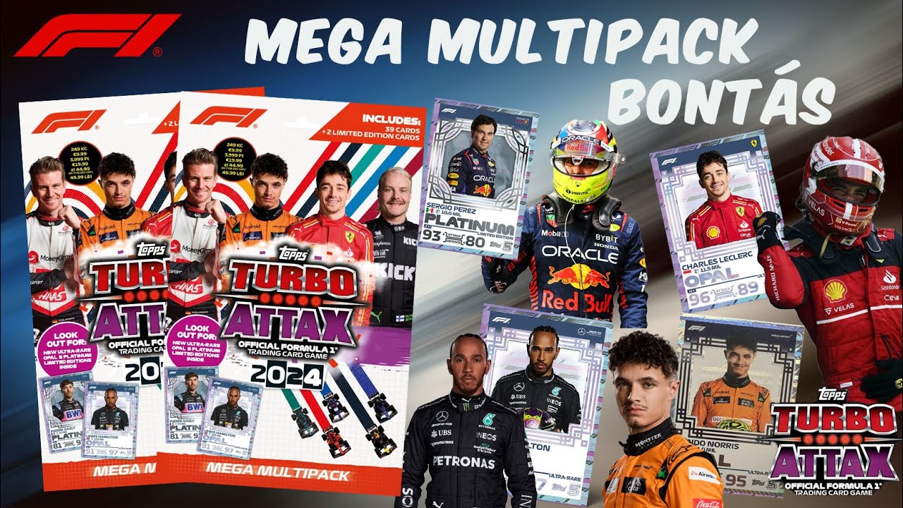 Próbáljunk bontani egy Signature Style-t!⎥Topps Turbo Attax 2024 Mega Multipack bontás
