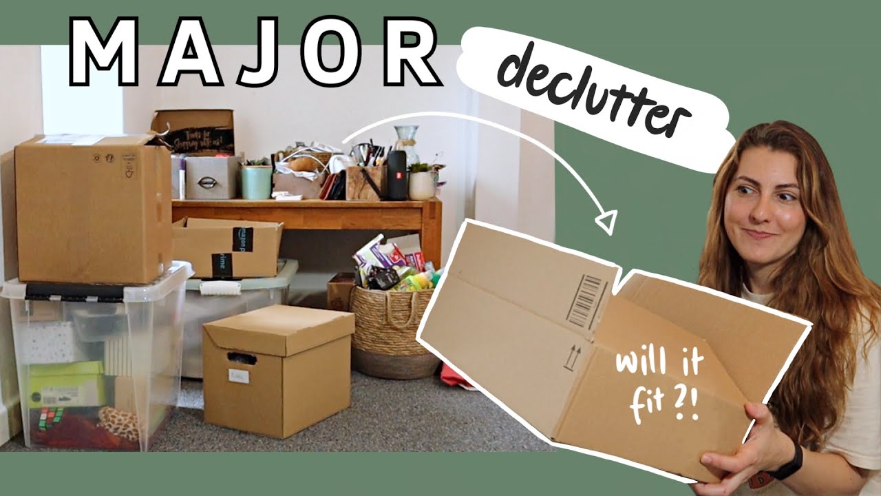 HUGE decluttering - part 1 - downsizing for a move