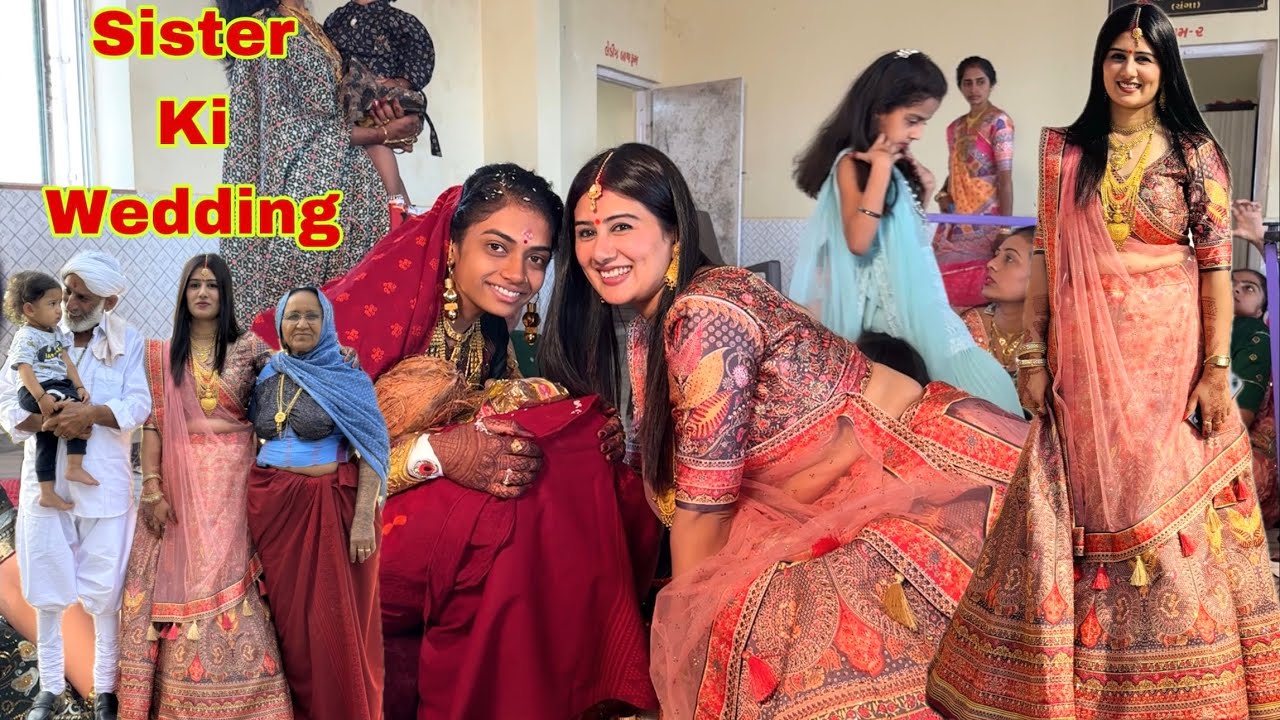 Bharti akeli ja rahi hai ajj  sister ki shaadi me #wedding