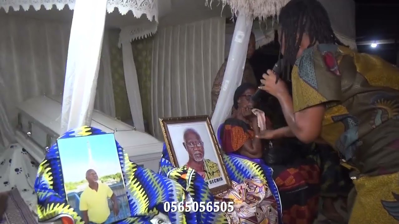 L'ADIEU DE MIMI LA STAR A SON MAITRE KOUASSE BECHIR  FONDATEUR DU GROUPE BLEDI CLUB DE TIEPA