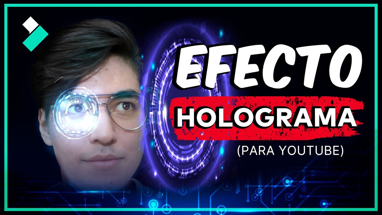 Haz estos EFECTOS FUTURISTAS y revoluciona tu edición - Editar Efecto Holograma para tus videos
