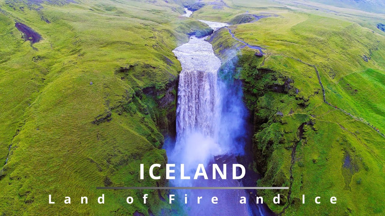 Iceland land of fire and ice | Islandia | 4K FILM DRONE