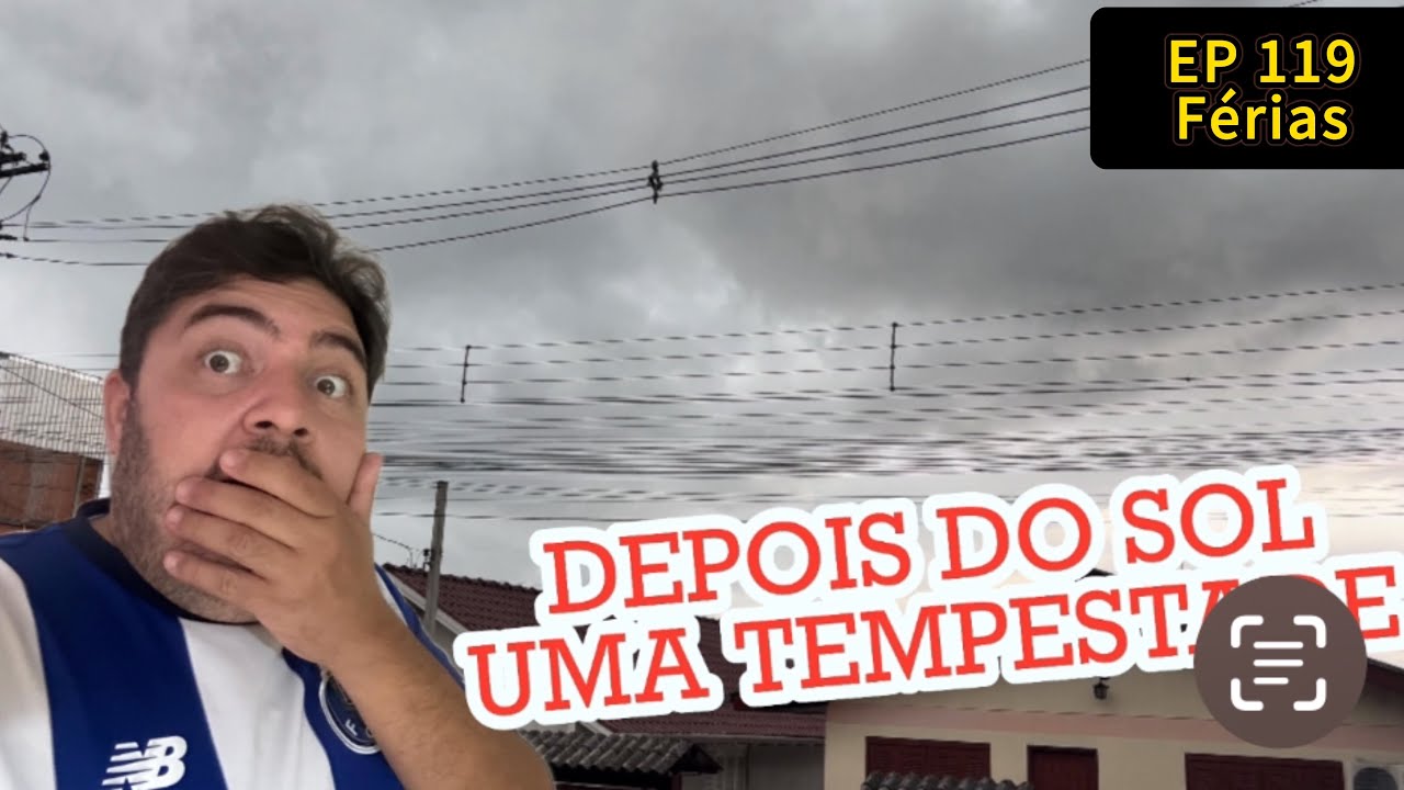 CURTINDO AS FÉRIAS NO MAIOR SOL DO NADA UMA TEMPESTADE
