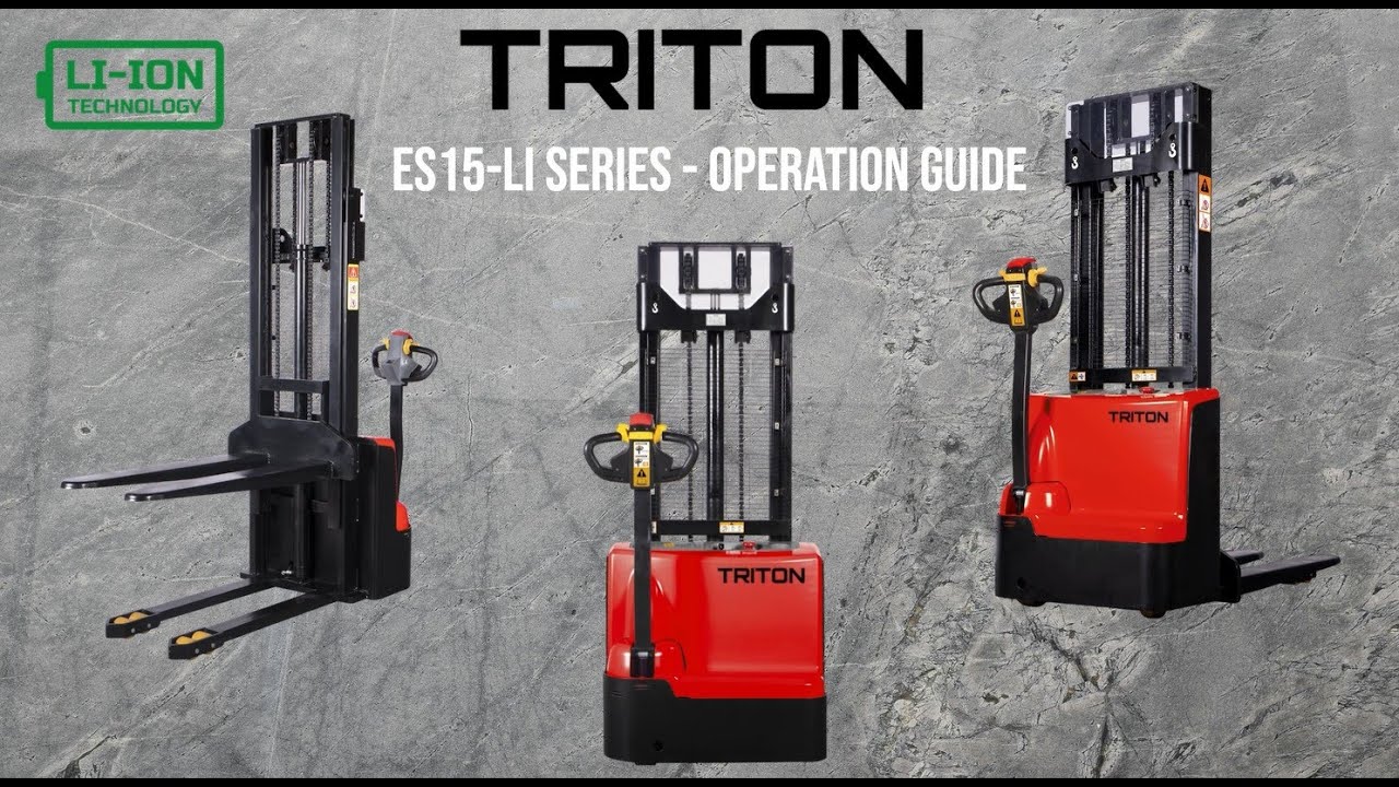 TRITON ES15 Li Series Operation guide