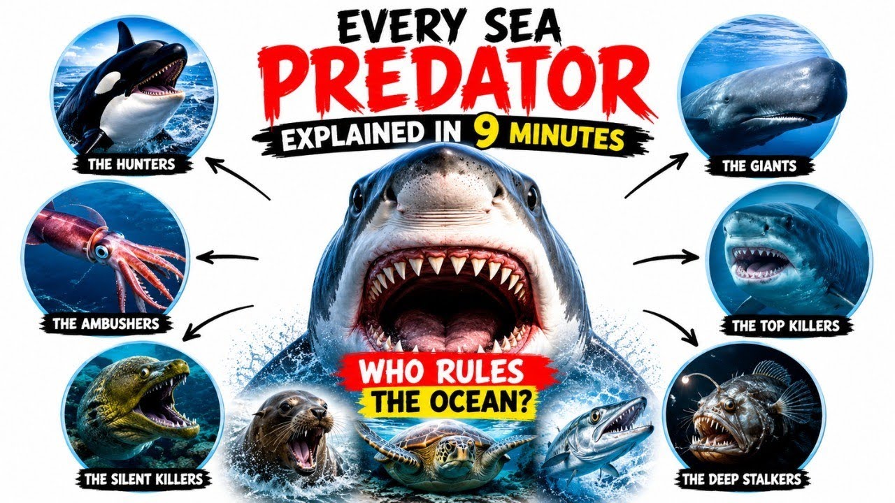 Every Sea PREDATOR Explained in 9 minutes