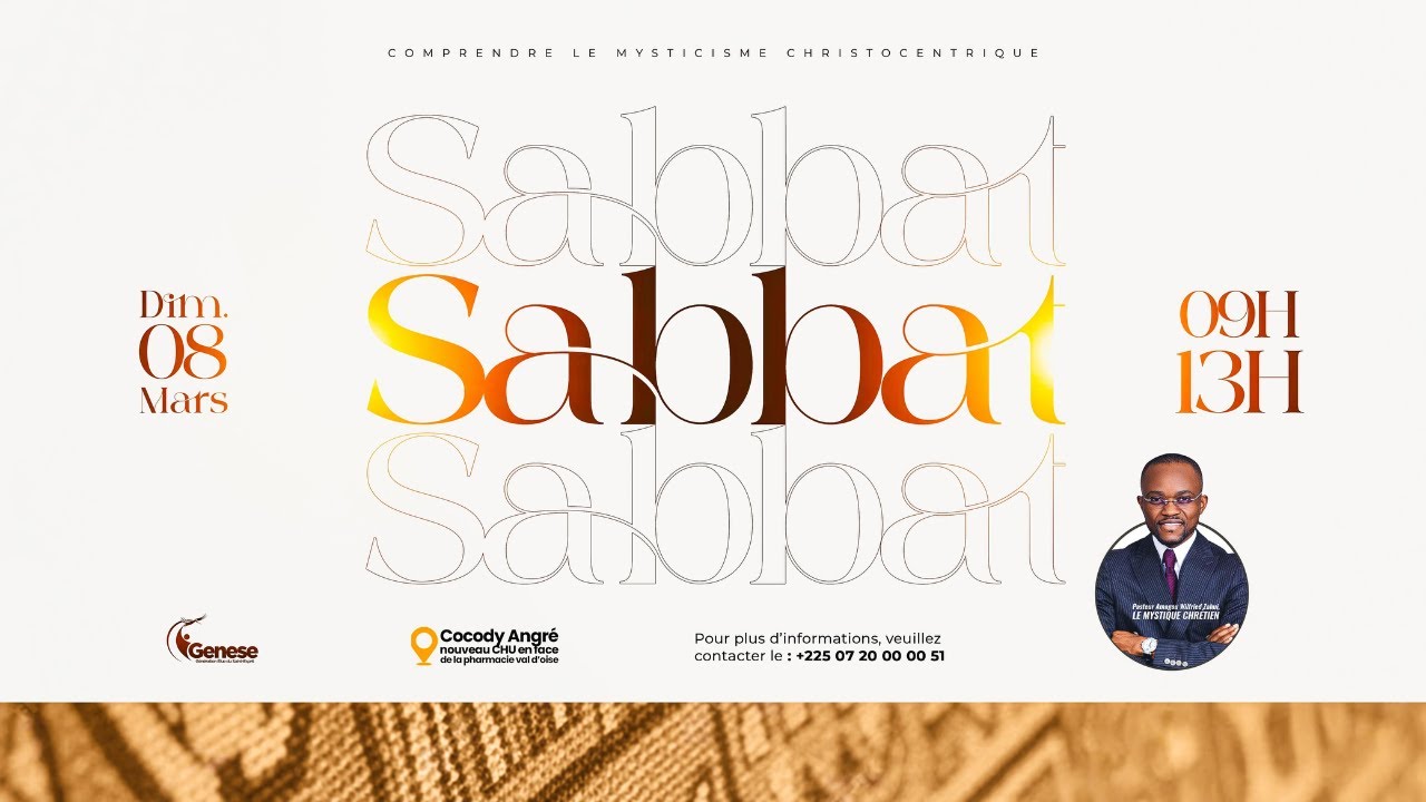 SABBAT | DR. AMAGOU WILFRIED ZAHUI
