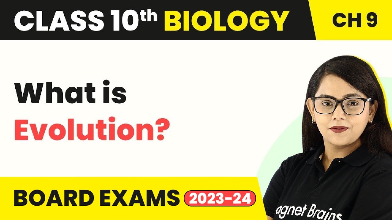 Class 10 Biology Chapter 9 | Evolution - Heredity And Evolution