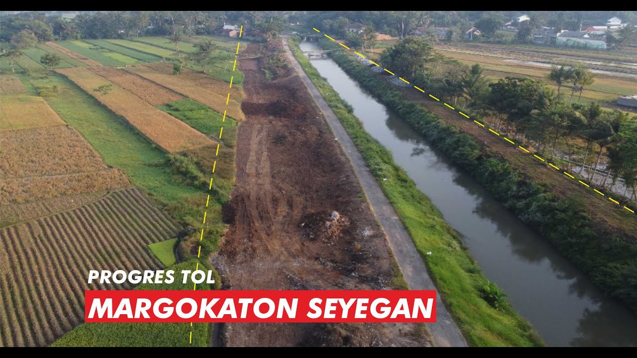 Progres Tol Jogja Bawen Seksi 1 Sekitar Margokaton Seyegan Sleman