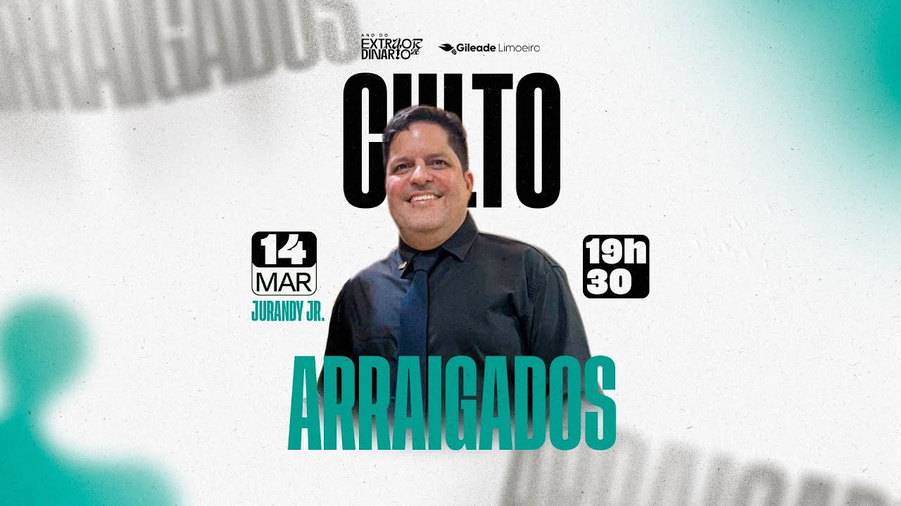 Culto de Homens | 19:30H - 14/03/26