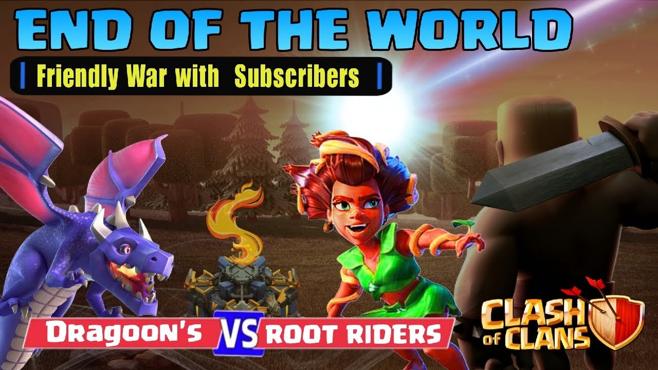 Dragoon's Vs Rootriders - Friendly War with Subscribers 