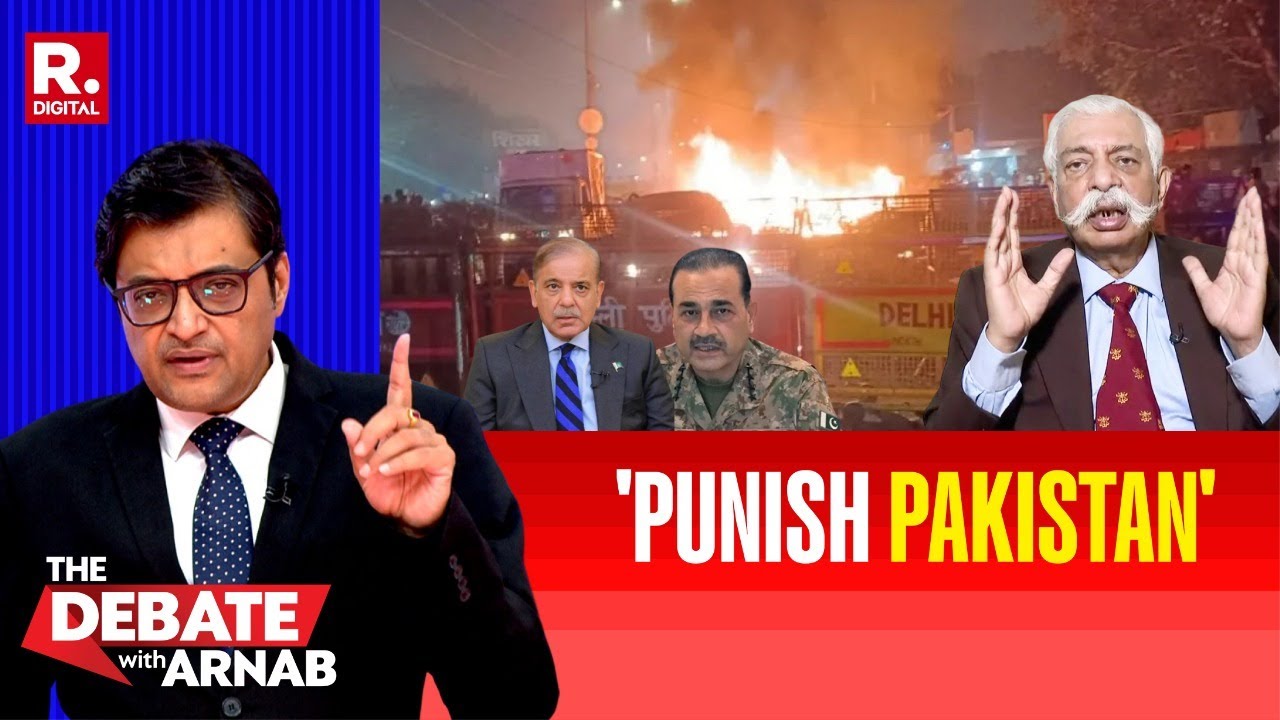Delhi Red For Blast: Maj Gen GD Bakshi Calls For Punishing Terror State Pakistan