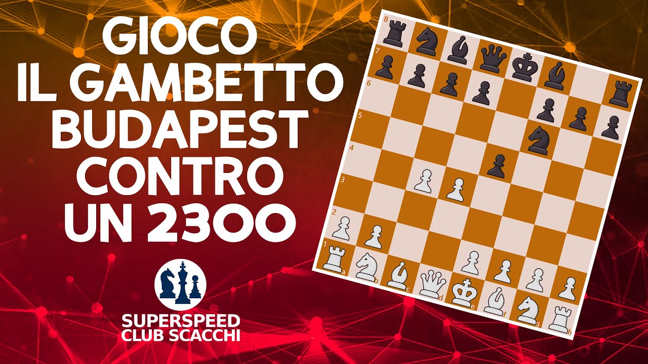 Gioco il Gambetto Budapest contro un 2300
