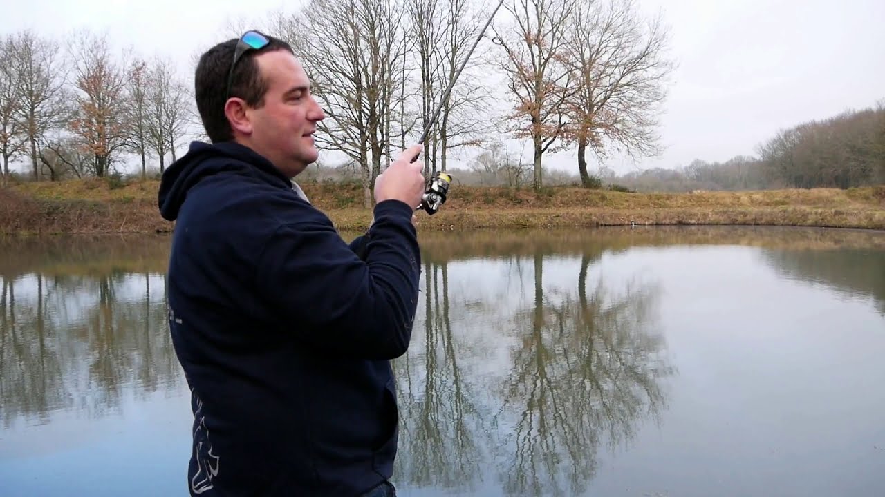 La pêche de la truite aux leurres en réservoir / Trout Area en HD