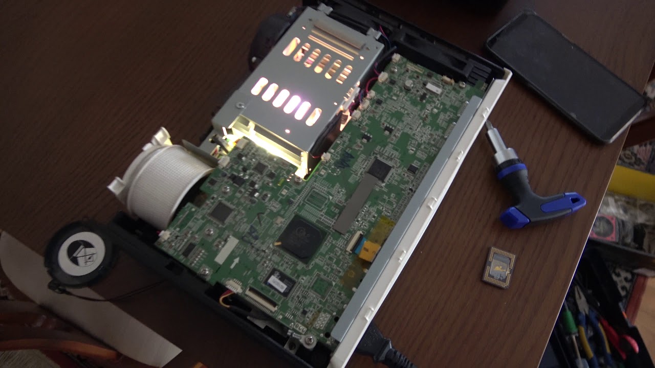 Como Arreglar un Proyector DLP. Chip DMD y Rueda Color.